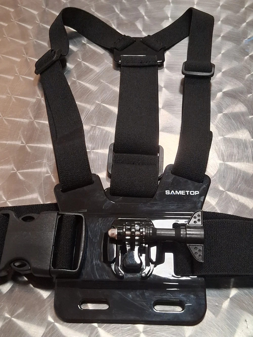 New SAMETOP Black Chest Mount Harness for Action Cameras